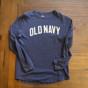 Old Navy Kids Navy Long Sleeve Tee - new without tags